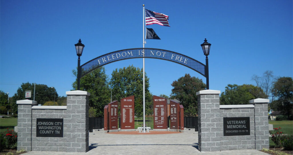 Johnson City / Washington County, TN Veterans’ Memorial