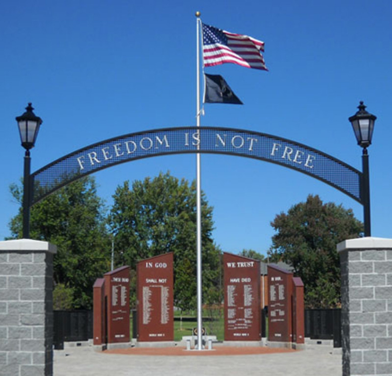 Johnson City / Washington County, TN Veterans’ Memorial Symbolism